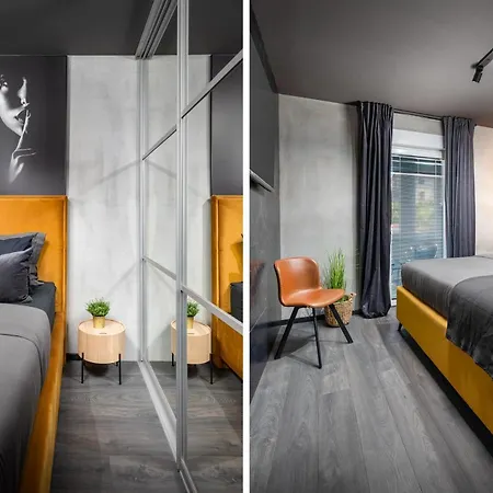 דירה Luxury Elit Apartment, With Private Free Parking